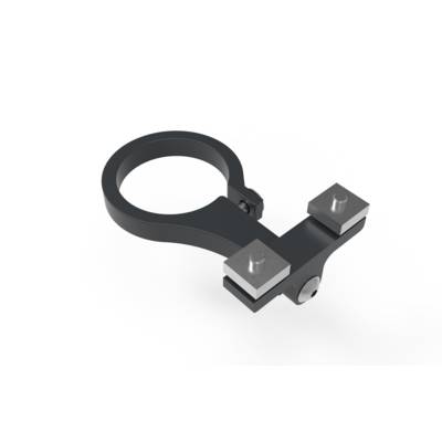 Support main courante aluminum gris foncé - Handicapé/Enfant - Ø 40 mm - Gedimat