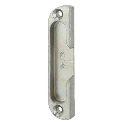 Gâche galet à encastrer réversible bois 85x18x9mm - Gedimat - THIRARD