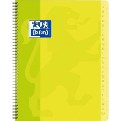 Carnet Répertoire 90g spirale 17 x 22 cm 5x5 100 pages Coloris Aléatoire