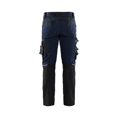 Pantalon artisan Stretch - T.44 - Bleu foncé / noir - BLAKLADER - 179918608699C50 - BLAKLADER WORKWEAR