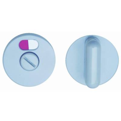 Paire rosace serrure S80 NORMBAU - WC - manhattan 67 - 358360 - Maxoutil