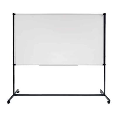 Tableaux blancs sur piètement à roulettes avec freins - 1 face