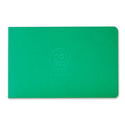 Carnet Crok'Book piqué 17x11 à l'italienne 90g blanc, couverture  couleur aléatoire