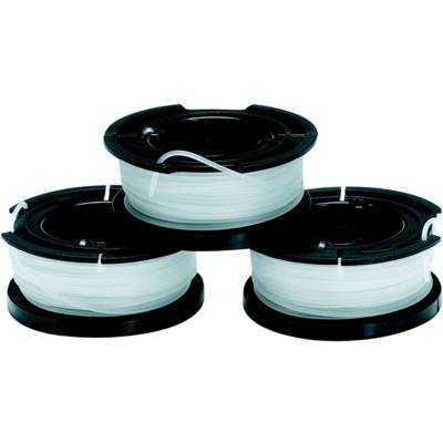 Lot de 3 bobines Reflex Plus - 10 m Ø 1.5 mm - BLACK+DECKER - A6485-XJ - BLACK + DECKER
