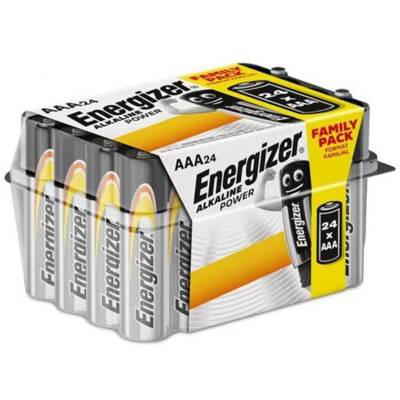 Pack 24 piles Alcaline Power LR03 AAA 1,5V