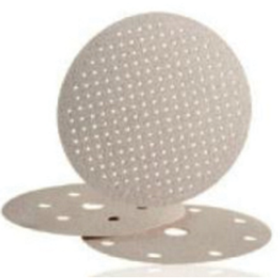 Disque papier velcro souple HERMES - VC154 - Ø 125 - 8 trous - EB26 - G 180 - 6238040 - HERMES ABRASIFS SA