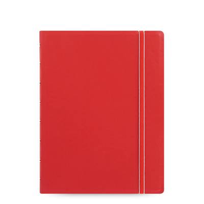 Carnet de notes "Notebook Classic Vif" rechargeable format A5, Rouge