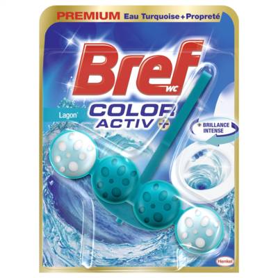 Color Activ+ Lagon – Bloc WC (50g) – Produit Nettoyant Détartrant toilettes