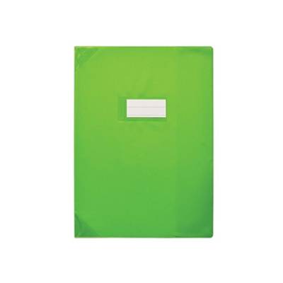 Protège-cahier PVC 150 Strong Line A4  (21x29,7 cm) opaque vert