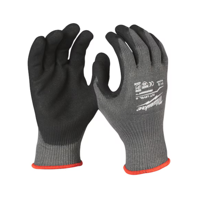 Gants anti-coupure enduction nitrile - Niveau 5/E - Taille 7/S - 144 paires - MILWAUKEE - 4932479720 - Maxoutil