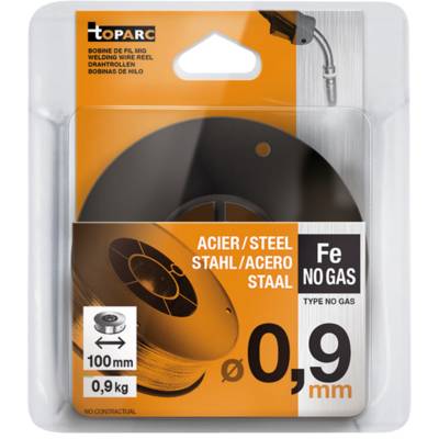 Fil fourré NO GAZ diam.0,9mm - bobine de 100mm - Gedimat - GYS