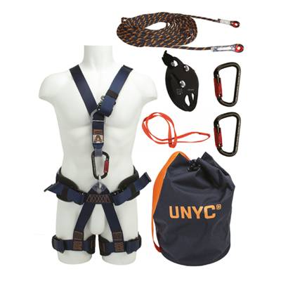 Kit harnais Master automatique T.1 FRENEHARD corde 20m + 2 connecteurs + anneau sangle + sac - QSFEPI101/113 - Maxoutil