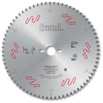 Lame pour panneaux en bois/contreplaqués FREUD - Ø250 3,2/2,2 AL30 Z48 BA - F03FS04877 -LU2B 0500