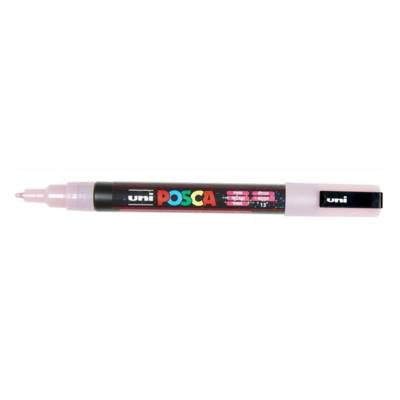 Marqueur PC3ML Pointe conique fine en plastique Rose Pailleté - UNI-BALL