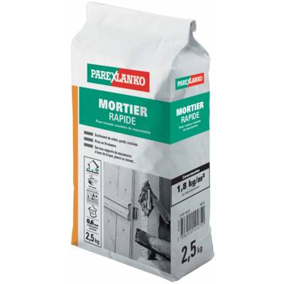 Mortier RAPIDE 155 - Gedimat - PAREXLANKO