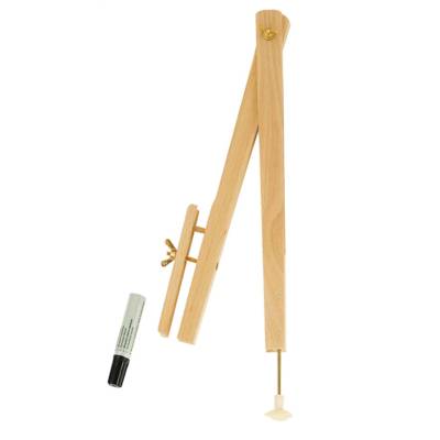 Compas porte marqueur en bois pour tableau L 40 cm