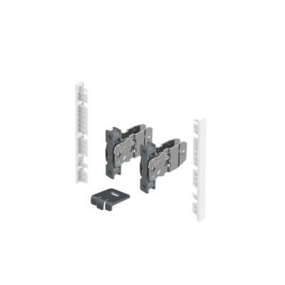 AvanTech YOU Kit de raccords pour la façade intérieure à recouper - Hauteur 101 mm - Blanc - HETTICH - 9257615 - HETTICH FRANCE