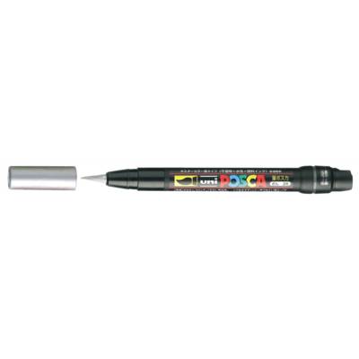 Marqueur pinceau brush pcf350 1-10mm argent