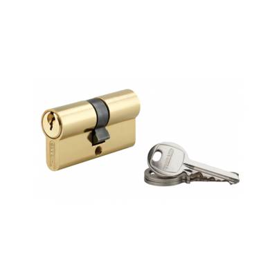 Cylindre 40x40 mm laiton 5 goupilles 3 clés - Gedimat - THIRARD