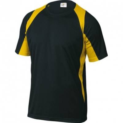 Tee-shirt BALI noir/jaune - Gedimat