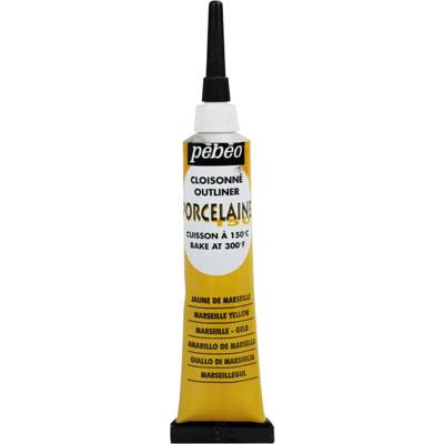 Tube 20 ml Peinture Cloisonné P150 Porcelaine Jaune de marseille