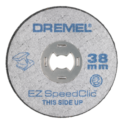 LOT de 12 Disques A Tronçonner EZ SpeedClic Ø38 MM Epaisseur 1,2 MM DREMEL - 2615 S456 JD - Maxoutil