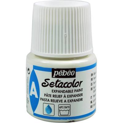 Flacon 45ml Setacolor Auxiliaire textile Pâte à relief à expanser