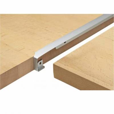 Profil plan de travail de jonction d'angle alu bord droit - Gedimat - NORDLINGER