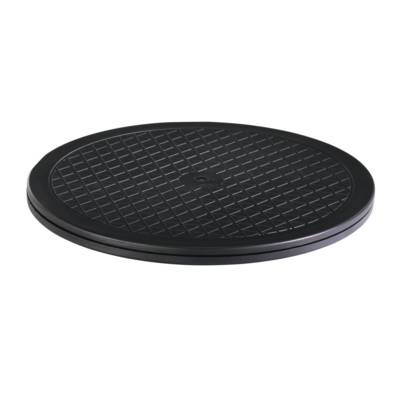 Plateau Tournant Universel 32 cm 80Kg Noir