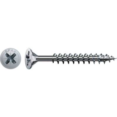 Vis à bois Tête fraisée Pozi N°2 5X80 Diamètre de tête:9,7  Filetage total WIROX - SPAX - bte 500 - 1081010500805 - Maxoutil