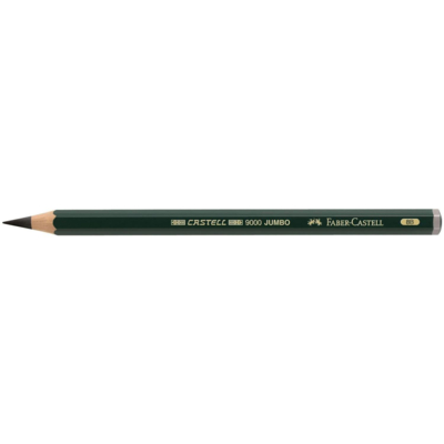 Crayon CASTELL 9000 Jumbo Large Mine 5,3 mm 8B - Faber-Castell