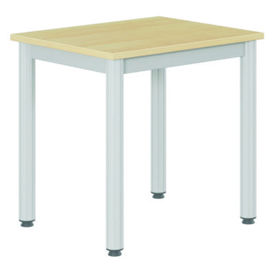Table CARÉLIE plateau mélaminé chant ABS pièt. époxy - 60x50 cm - T3