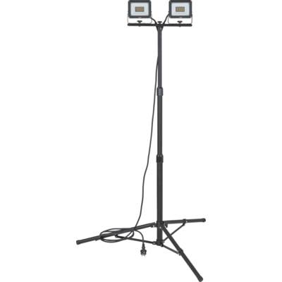 Projecteur de chantier LED JARO 6060 T avec trépied - 2x20W - Gedimat - BRENNENSTUHL
