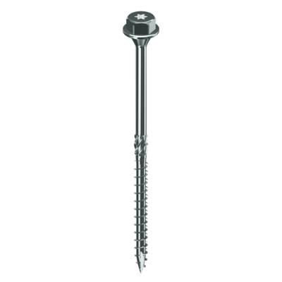 Tirefond STARBLOCK Torx acier zingué tête hexagonale 8 x 50 mm - Gedimat