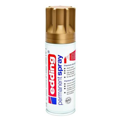 Spray Peinture Permanente 200ml Or, pour extérieur et intérieur
