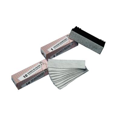 Recharges 10 tampons pour brosse magnétique