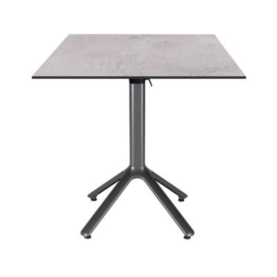 Table rabattable 70x70cm cuma light - terrasse - RestooTab