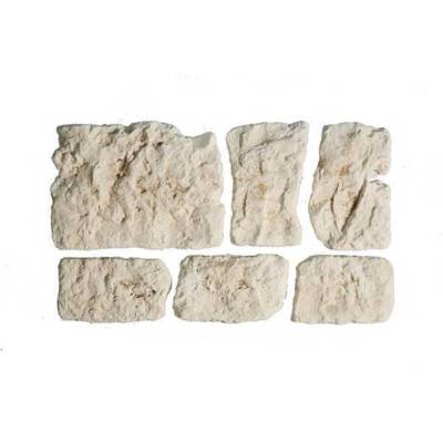 Plaquette de parement pierre reconstituée MANOIR ton pierre - Gedimat