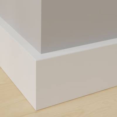 Plinthe MDF prépeinte de style section 14x107mm long.2,44m - Gedimat - SOTRINBOIS
