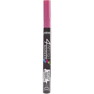 Marqueur peinture 4ARTIST pointe ogive 2 mm ROSE - PÉBÉO
