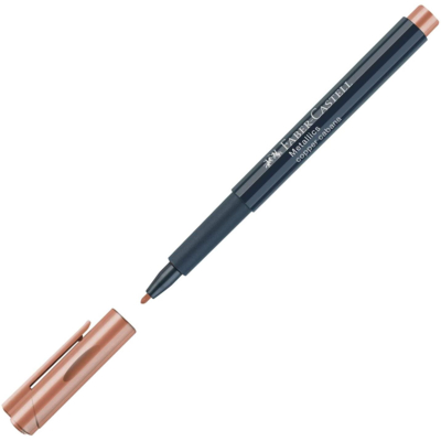 Marqueur Metallics Pointe Moyenne 1,5 mm Cuivre - Faber-Castell