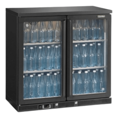 Arrière-bar 2 portes battantes vitrées - MG2/250G