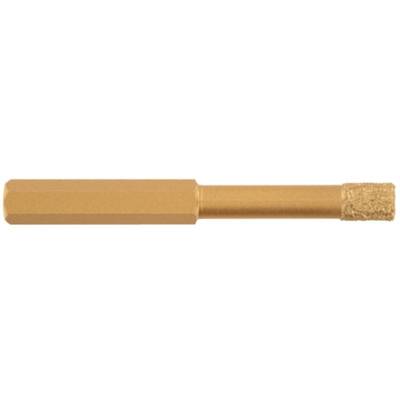 Foret diamant à sec TIVOLY  Ø8 l.80 mm - Spécial céramique - 12000920800 - Maxoutil