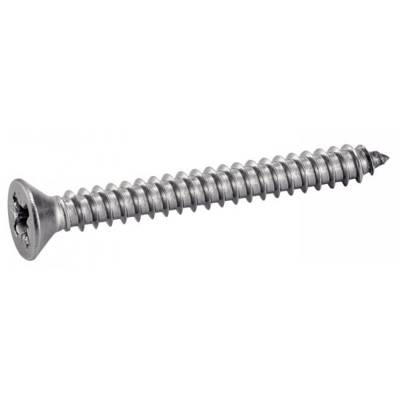 Boîte 200 Vis à tôle tête fraisée Pozidrive en C inox A2 ACTON - PZ4.8 x 50mm - 624084.8X50 - Maxoutil