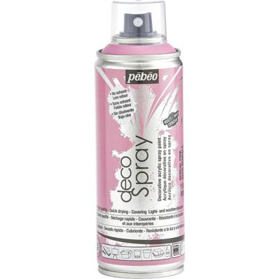 Aérosol 200ml Peinture DécoSpray ROSE BENGALE