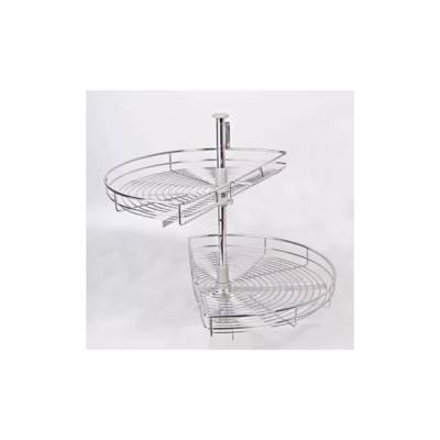Tourniquet 2 plateaux pour meuble de cuisine d'angle panier 180° - Gedimat - BCD