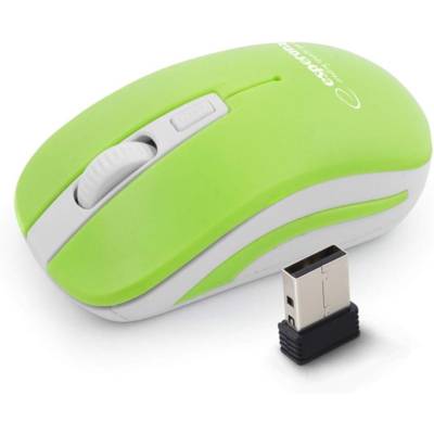 Souris Sans Fil Uranus EM126WG Optique 1600 DPI Vert