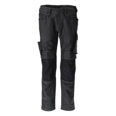 Pantalon de travail avec poches genouillères MASCOT Unique - 21979-459-Noir-40-82