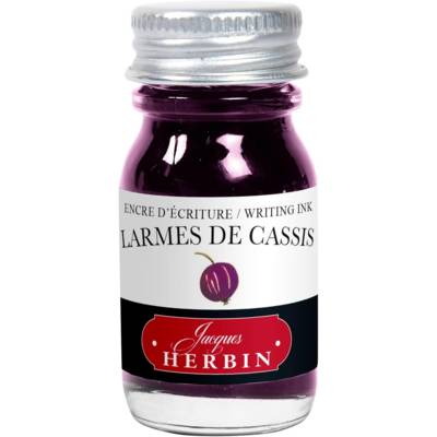 Flacon Encre Ecriture et Dessin 10ml Larmes de cassis - HERBIN