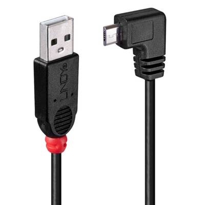 Câble USB 2.0 type A / micro-B coudé, 0.5m